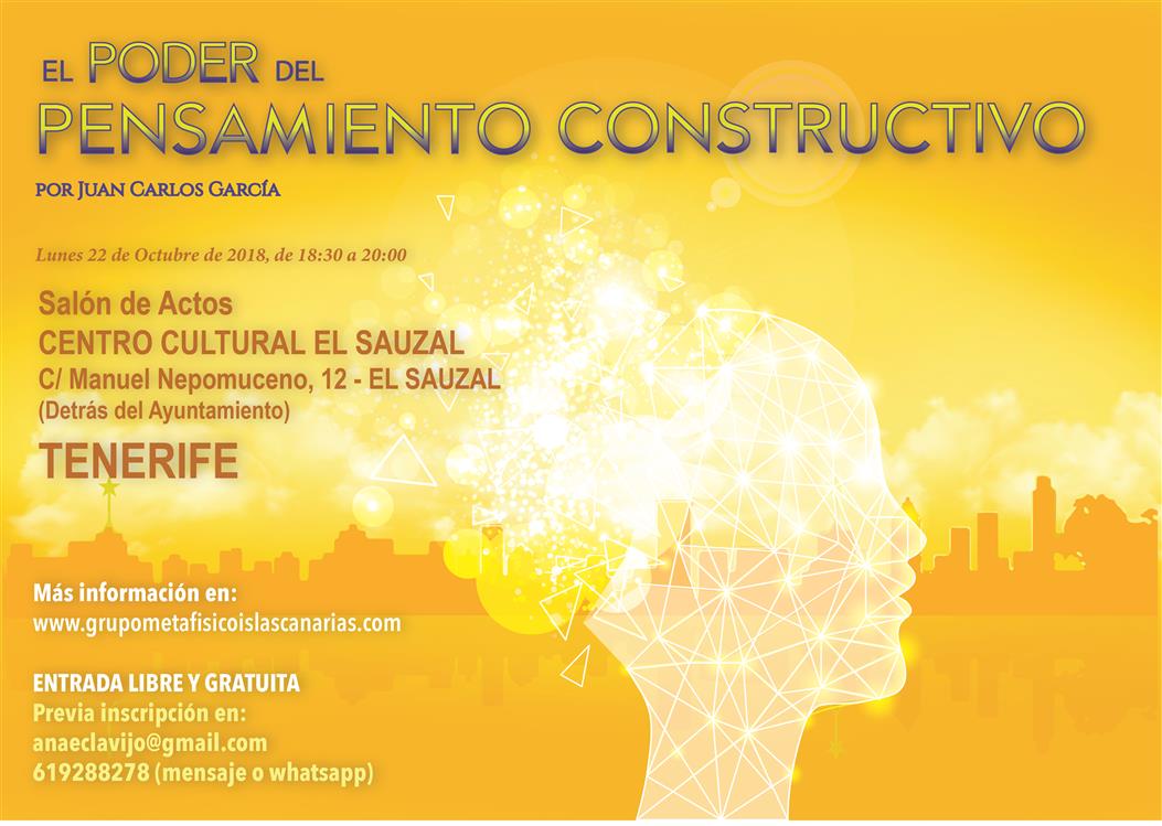 El Poder del Pensamiento Constructivo (Conferencia)