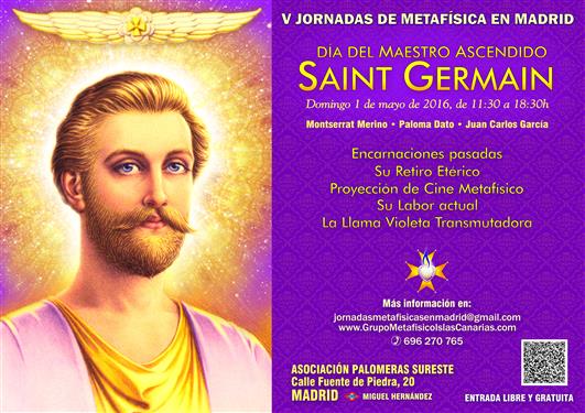 DA DEL MAESTRO SAINT GERMAIN 2016