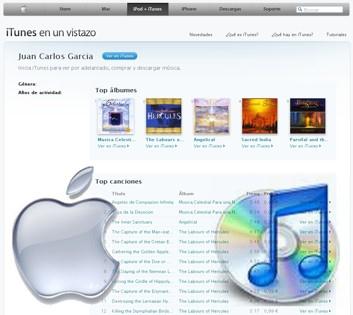 Msica de JCG en iTunes